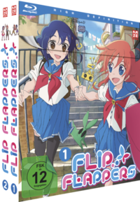 Flip Flappers - Gesamtausgabe - Bundle - Vol.1-2 - Blu-ray