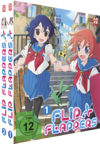 Flip Flappers - Gesamtausgabe - Bundle - Vol.1-2 - DVD