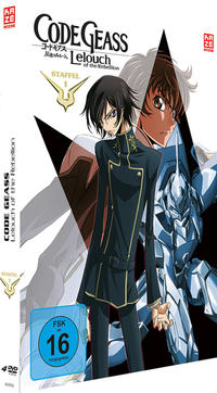 Code Geass: Lelouch of the Rebellion - Staffel 1 - Mediabook Gesamtausgabe (4 DVDs)