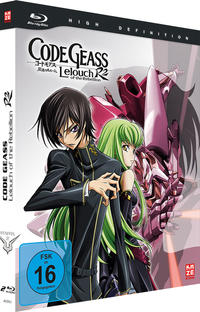 Code Geass: Lelouch of the Rebellion R2 - Staffel 2 - Mediabook Gesamtausgabe (2 Blu-rays)