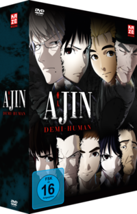 Ajin - Demi-Human - TV-Serie - DVD-Gesamtausgabe (Staffel 1 und 2)