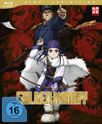 Golden Kamuy - Gesamtausgabe - Staffel 1 & 2 - Blu-ray Box (4 Blu-rays)