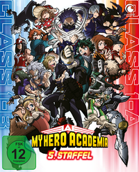 My Hero Academia - 5. Staffel - DVD Vol. 1 mit Sammelschuber (Limited Edition)