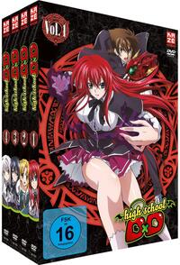 Highschool DxD - Staffel 1 - Gesamtausgabe - Vol.1-4 (4 DVDs)