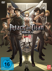 Attack on Titan - Staffel 3 - Gesamtausgabe - DVD Box (4 DVDs)