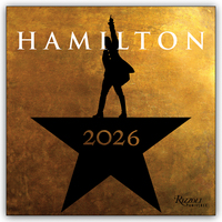 Cover-Abbildung für Hamilton: An American Musical – Ein amerikanisches Musical 2026 – Monatskalender (99999---978-0-7893-4842-5)