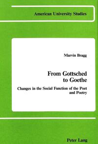 From Gottsched to Goethe