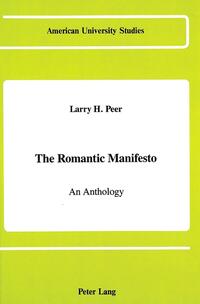 The Romantic Manifesto