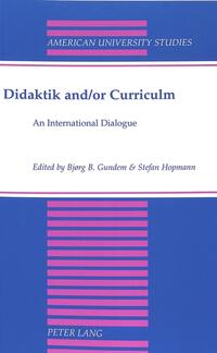 Didaktik and/or Curriculum