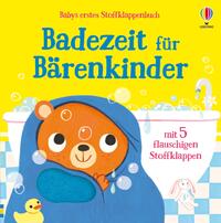 Babys erstes Stoffklappenbuch: Badezeit für Bärenkinder