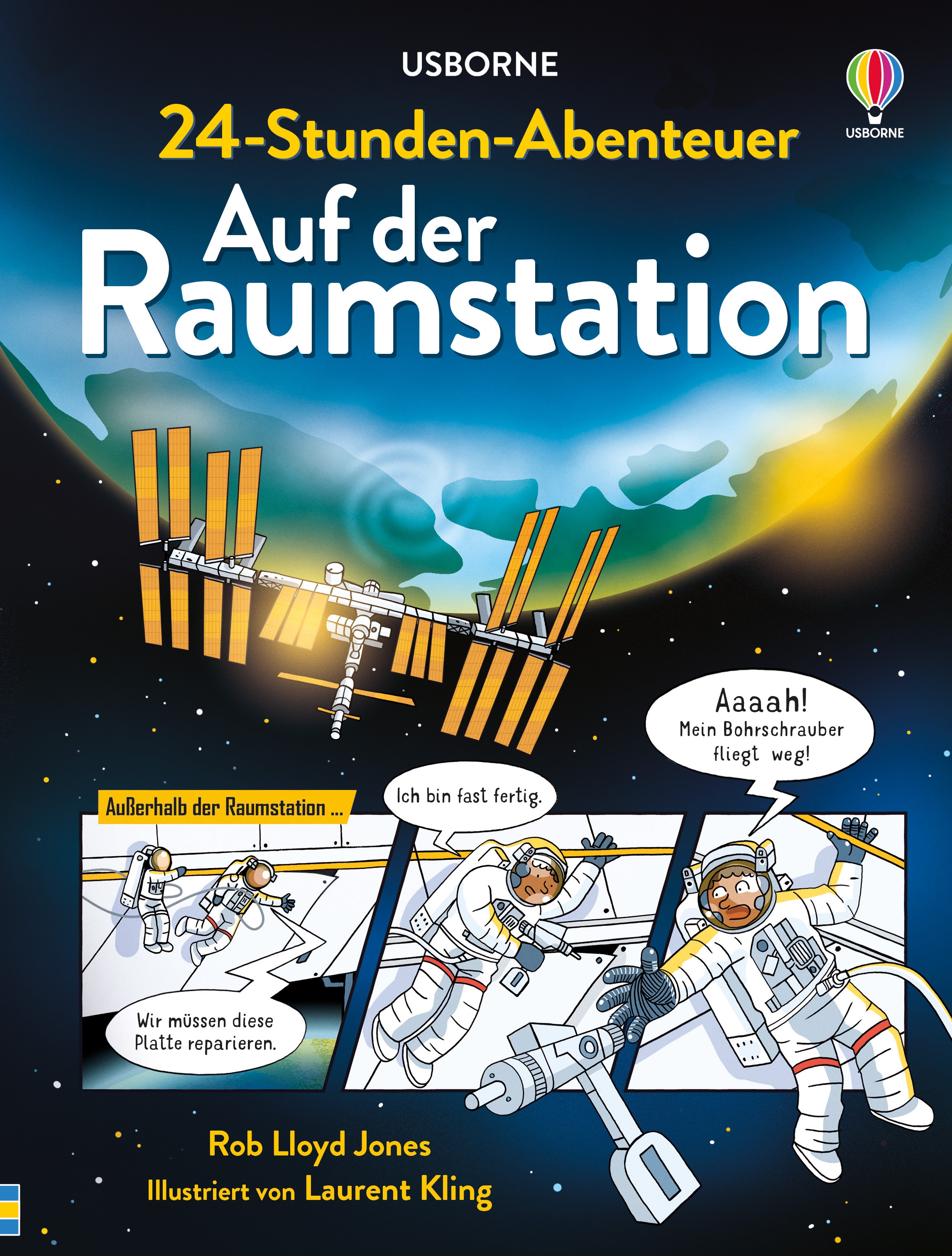 Cover-Abbildung für 24-Stunden-Abenteuer: Auf der Raumstation (Hardcover) (99999---978-1-0357-0423-1)
