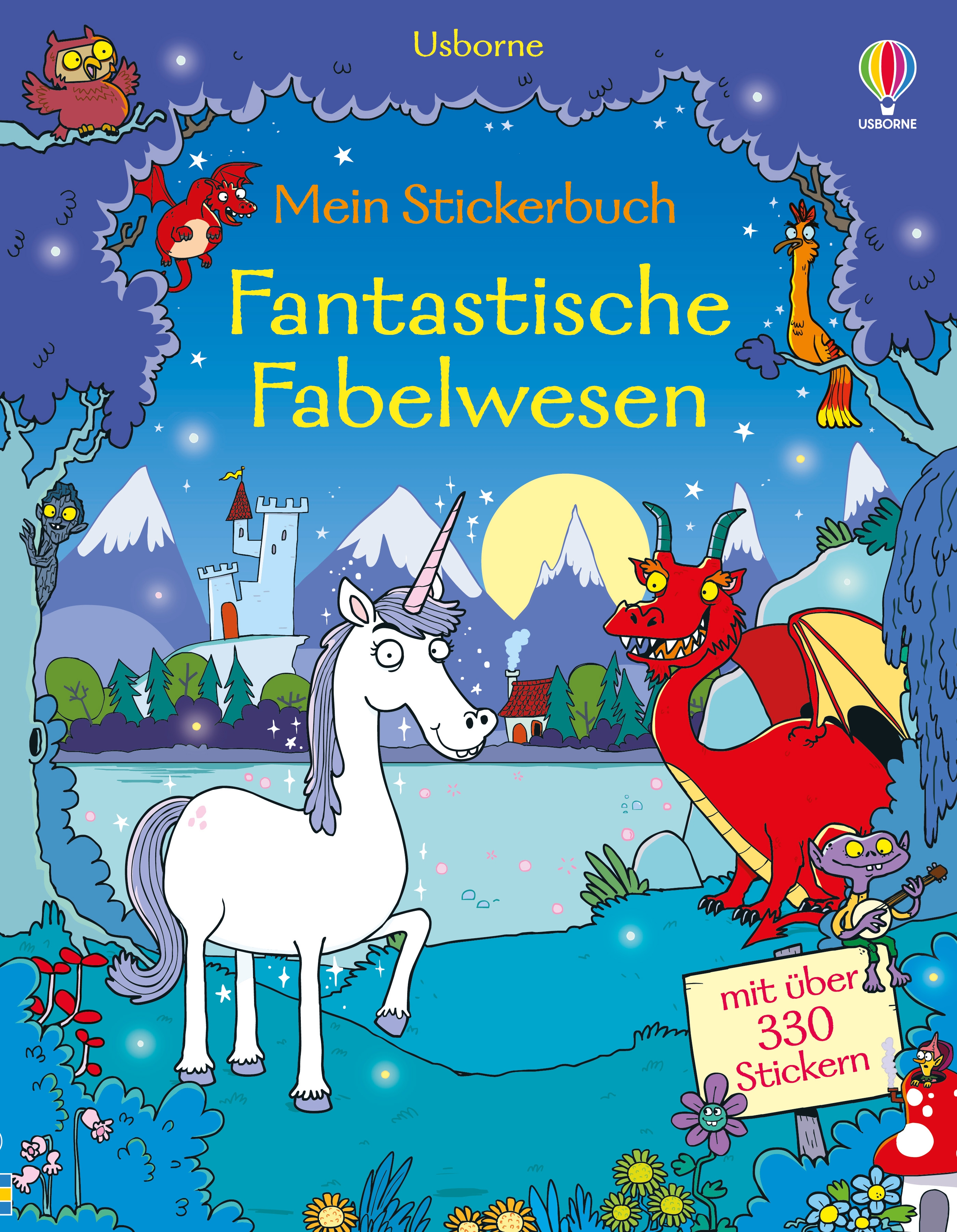 Cover-Abbildung für Mein Stickerbuch: Fantastische Fabelwesen (Softcover/Paperback) (99999---978-1-0357-0447-7)
