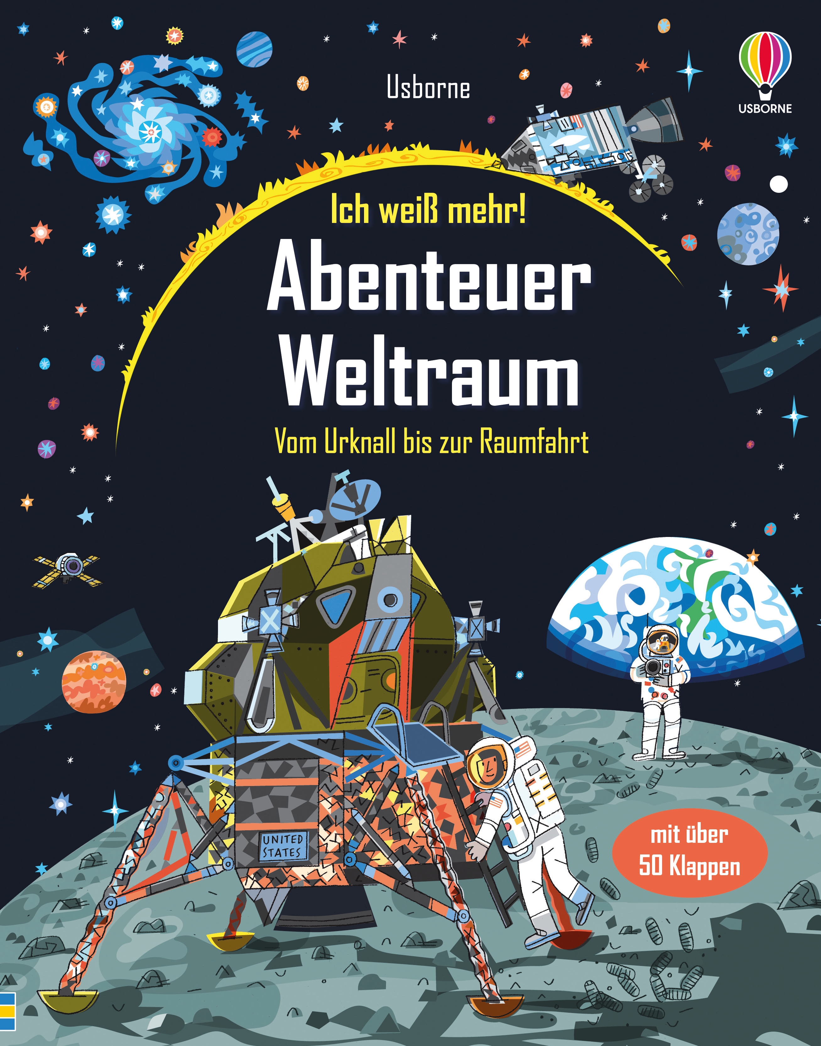 Cover-Abbildung für Ich weiß mehr! Abenteuer Weltraum (Hardcover) (99999---978-1-0357-0458-3)