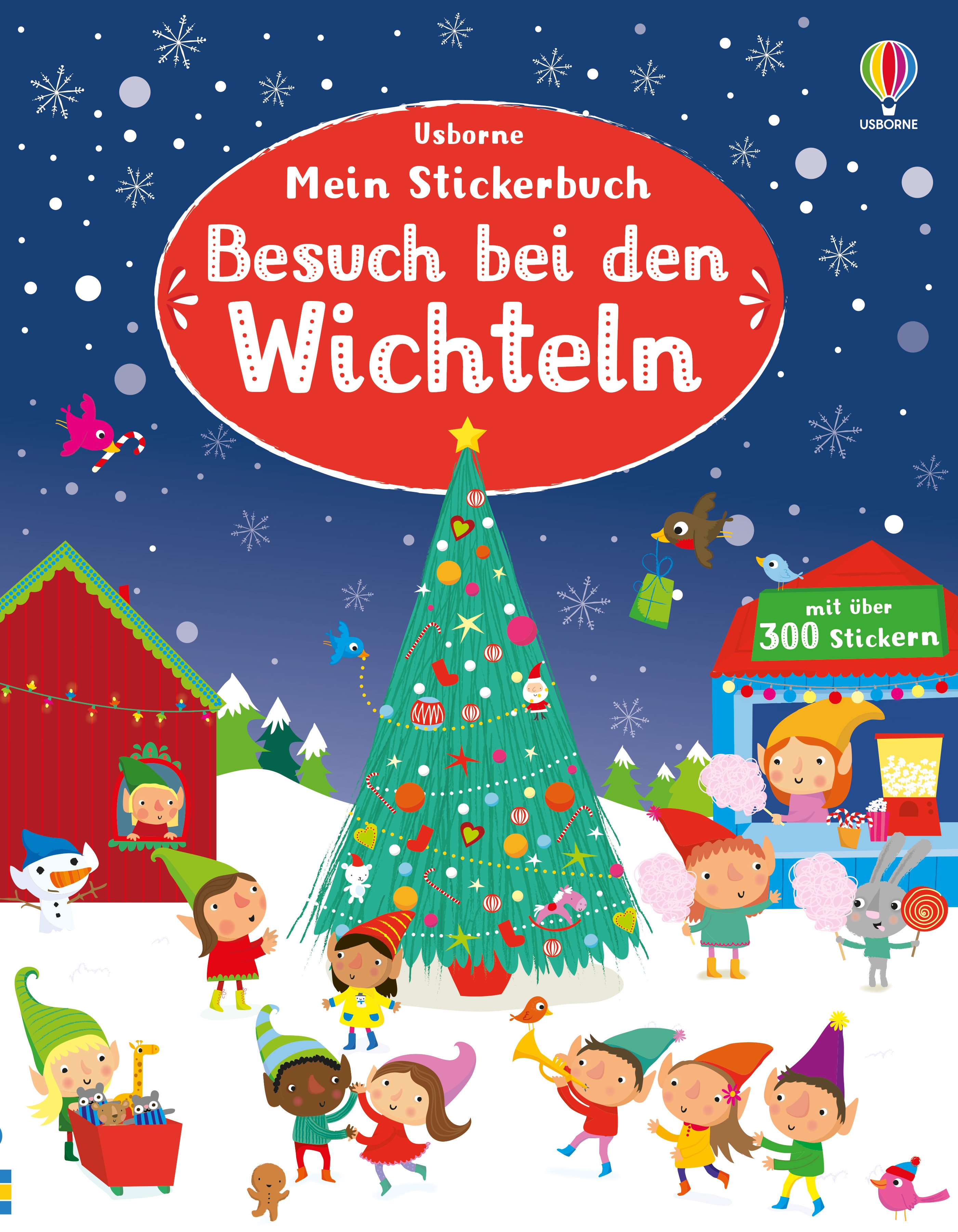 Cover-Abbildung für Mein Stickerbuch: Besuch bei den Wichteln (Softcover/Paperback) (99999---978-1-0357-0489-7)