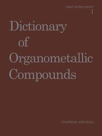 Dictionary of Organometallic Compounds