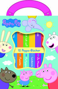 Peppa Pig - Meine erste Bibliothek - Bücherbox mit 12 Pappbilderbüchern - Peppa Wutz