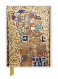 Premium Notizbuch DIN A5: Gustav Klimt, Die Erfüllung