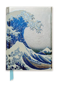 Premium Notizbuch DIN A6: Katsushika Hokusai, Die große Welle