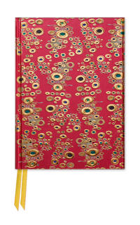 Premium Notizbuch DIN A6: Gustav Klimt, Detail aus 'Der Kuss'