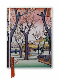 Premium Notizbuch DIN A6: Utagawa Hiroshige, Pflaumengarten