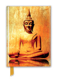 Premium Notizbuch DIN A5: Goldener Buddha