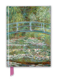 Premium Notizbuch DIN A5: Claude Monet, Die japanische Brücke