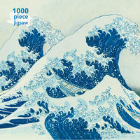 Puzzle - Katsushika Hokusai: Die große Welle