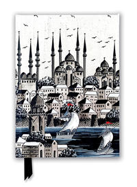 Premium Notizbuch DIN A5: Silbernes Konstantinopel