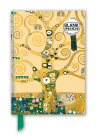 Premium Notizbuch Blank DIN A5: Gustav Klimt, Lebensbaum