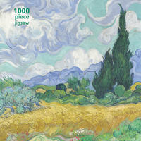 Puzzle - Vincent van Gogh: Weizenfeld mit Zypressen