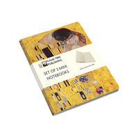 Dreier Set Mini-Notizbücher: Gustav Klimt