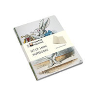 Dreier Set Mini-Notizbücher: John Tenniel, Alice im Wunderland