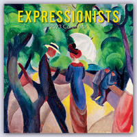 Expressionists - Expressionisten - Expressionismus 2023 - 16-Monatskalender