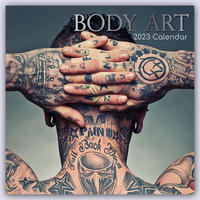 Body Art - Körperkunst 2023 - 16-Monatskalender