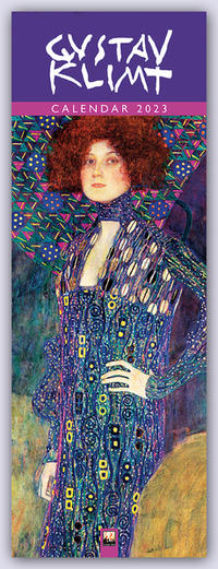 Gustav Klimt - Slimline-Kalender 2023