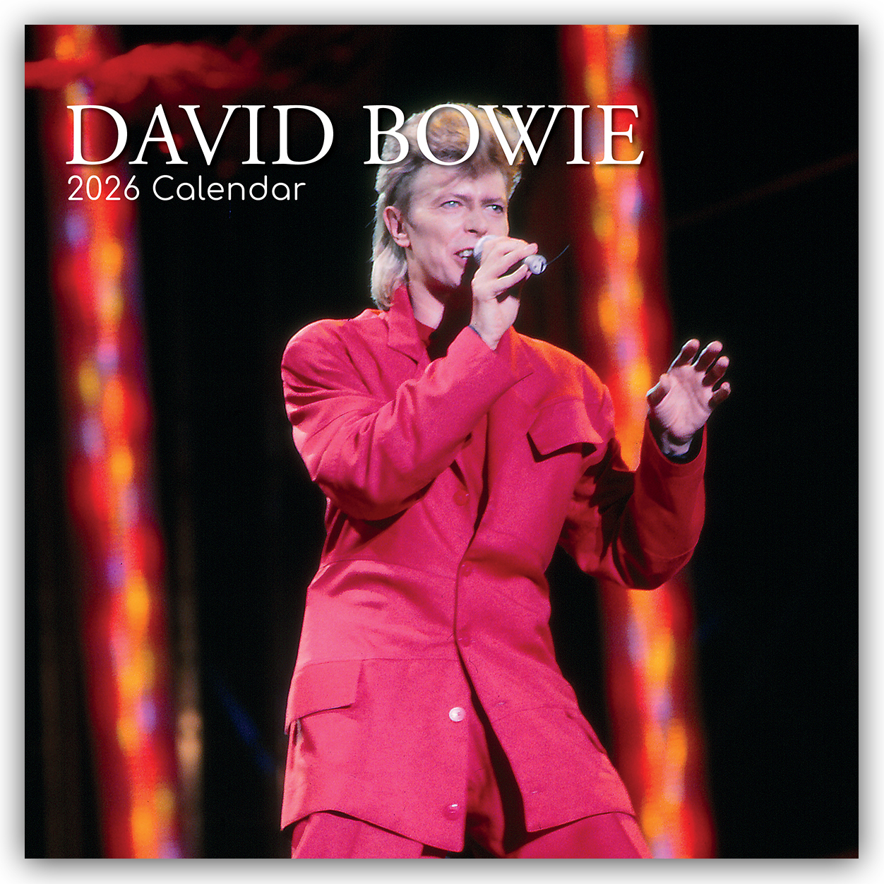 Cover-Abbildung für David Bowie 2026 – 16-Monatskalender (99999---978-1-83622-547-8)