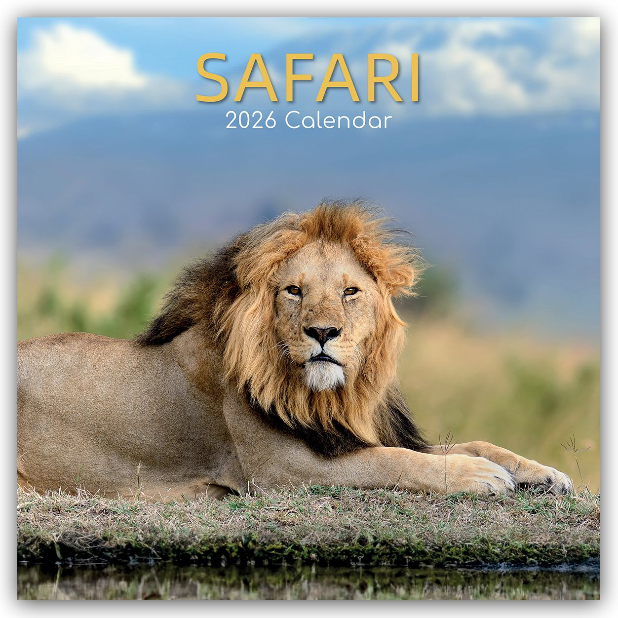 Cover-Abbildung für Safari 2026 – 16-Monatskalender (99999---978-1-83622-586-7)