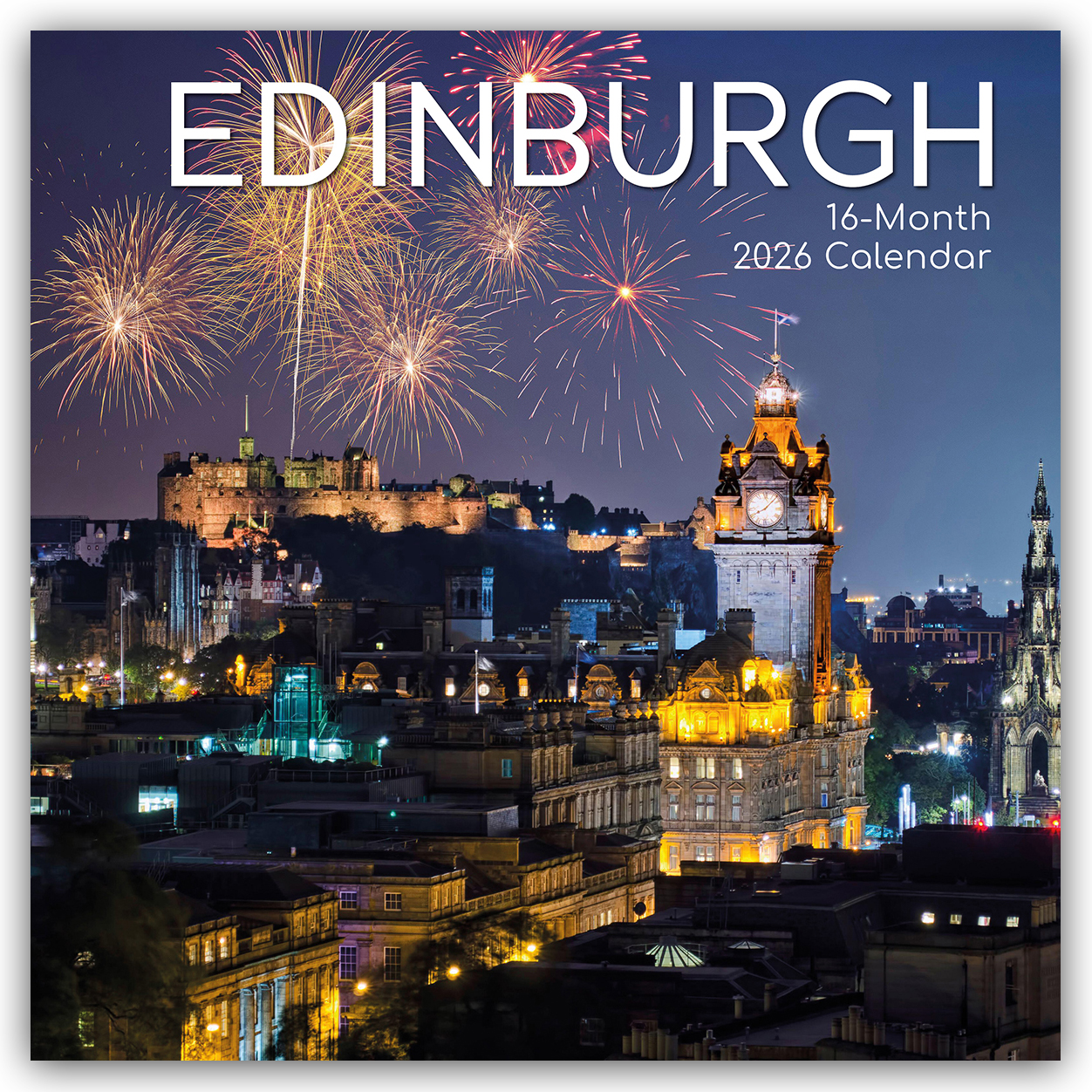 Cover-Abbildung für Edinburgh 2026 – 16-Monatskalender (99999---978-1-83622-650-5)