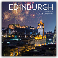 Cover-Abbildung für Edinburgh 2026 – 16-Monatskalender (99999---978-1-83622-650-5)