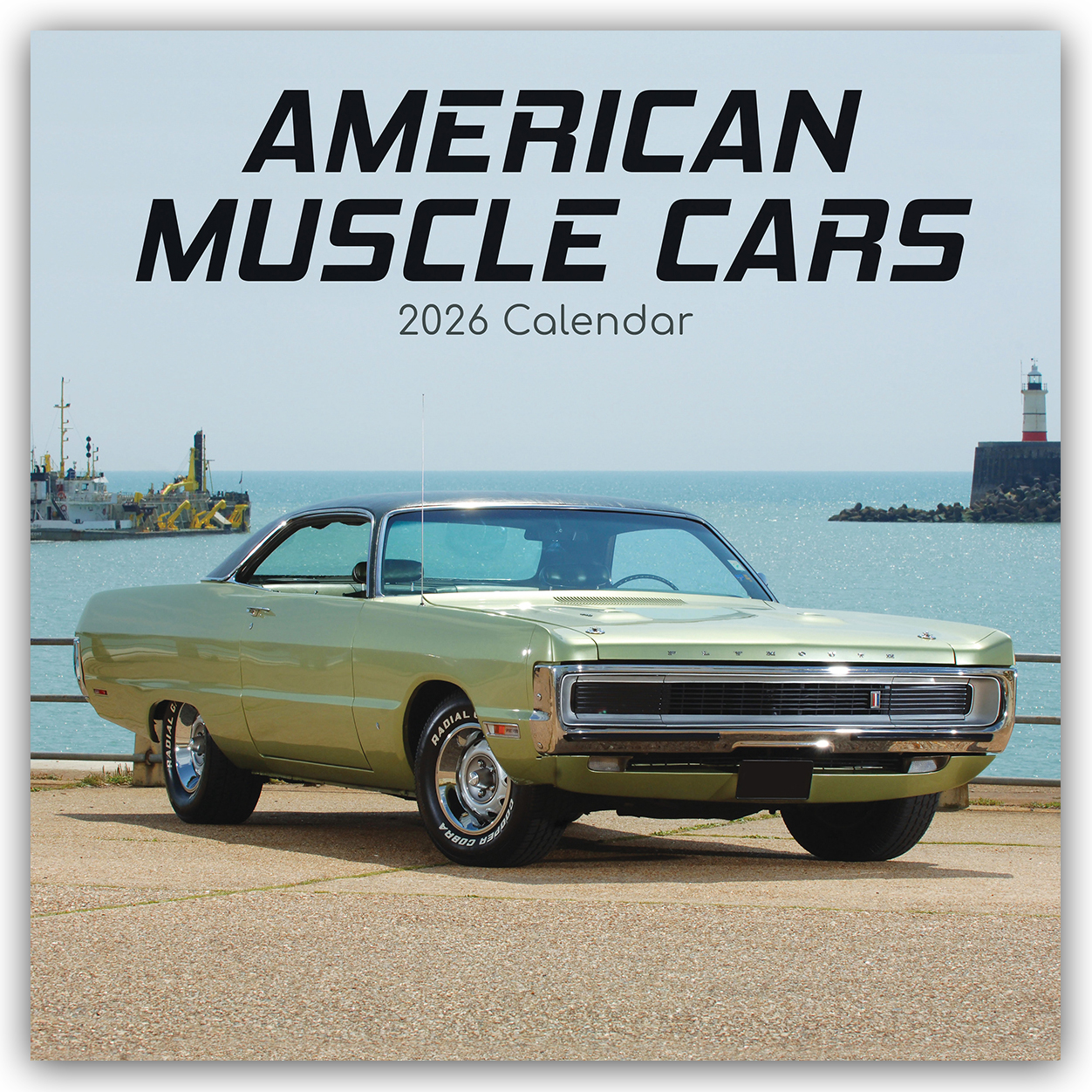 Cover-Abbildung für American Muscle Cars – Amerikanische Muscle-Cars 2026 – 16-Monatskalender (99999---978-1-83622-700-7)