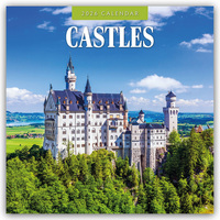 Cover-Abbildung für Castles – Burgen – Schlösser 2026 – 16-Monatskalender (99999---978-1-83701-006-6)