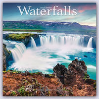 Waterfalls - Wasserfälle 2023 - 16-Monatskalender