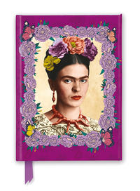 Premium Notizbuch DIN A5: Frida Kahlo, Lila