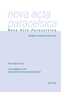 Nova Acta Paracelsica