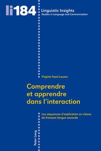 Comprendre et apprendre dans l’interaction