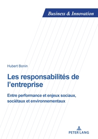 Les responsabilités de l’entreprise