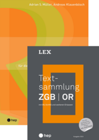 Spezialangebot «Textsammlung ZGB | OR» und «Recht»