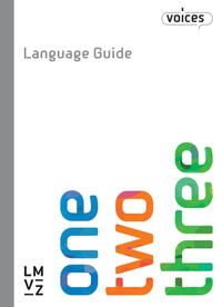 Voices 1–3 / Language Guide