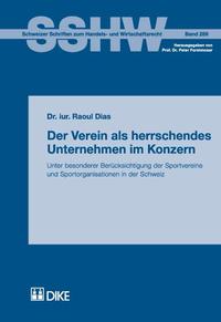 Der Verein als herrschendes Unternehmen im Konzern