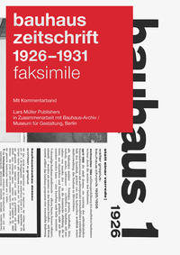 bauhaus zeitschrift 1926-1931